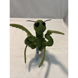 Folkmanis Green Mini Praying Mantis Finger Puppet GUC